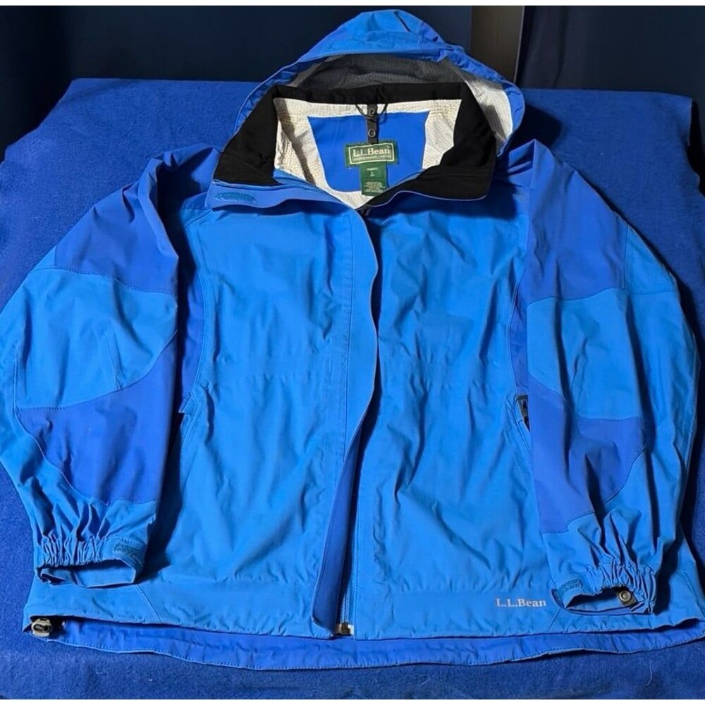 L.L.Bean Vintage Blue Waterproof Thinsulate Shell Jacket Women’s L